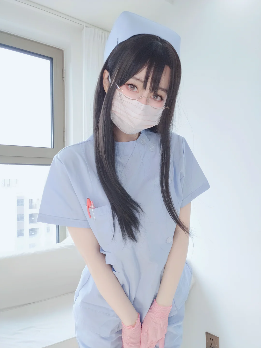 白银81 - 自摄Vol.95 蓝色护士 [162P,19V-3.13GB] tg@simisebaisi 【丝足阁】005.webp